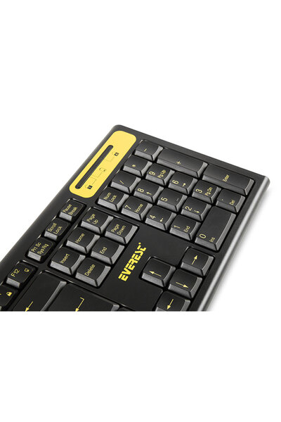 Everest Km-5535 Usb Multi Media Kablosuz Q Standart Klavye Mous