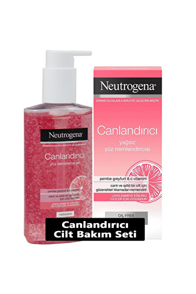 Neutrogena Canlandırıcı Pembe Greyfurt Özlü Yüz Temizleme Jeli 200 ml Yağsız ...
