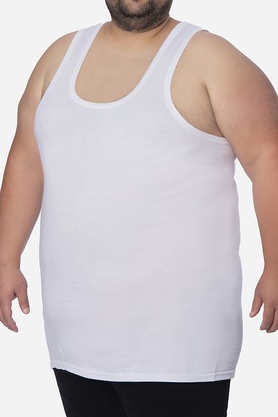 Donkshot 3 قطع قميص داخلي رجالي مقاس كبير 1011-100% قطن-3xl-7xl
