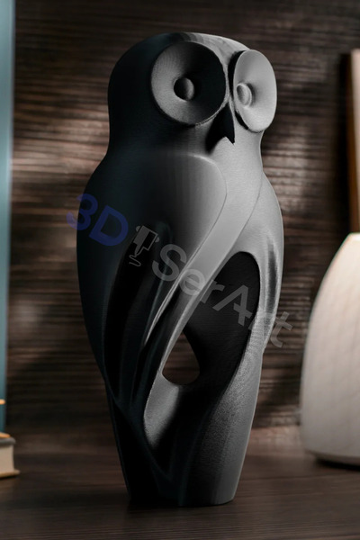 3D SerArt Tasarım Baykuş Concept 13 CM Ev Dekorasyon Biblo