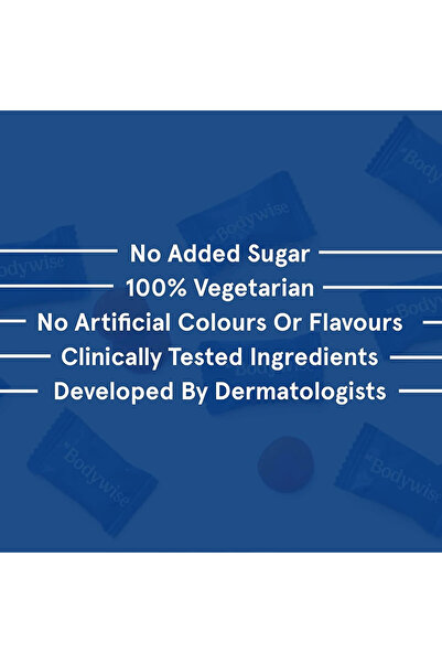 Be Bodywise Collagen Builder Gummies for Skin Regeneration | 60 Day Pack Improves Skin Elasticity