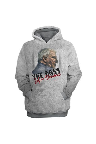 usateamfans Ζελίκο Ομπράντοβιτς 3D Oversize Hoodie