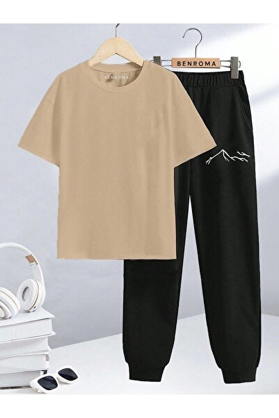 BENROMA Character Printed Children's Tracksuit Set