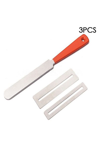 Choice 1/2/3pcs Guitar Fret Wire Sanding Stone Protector Kit Finger Plate Radian Polishing DIY Luthier T...