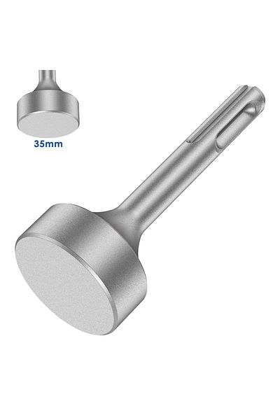 Toorise 1pcs 35mm 19/21/35mm Sds Plus Ground Rod Driver Heavy Duty Forged Steel Drill Bit Driver Earth Stake