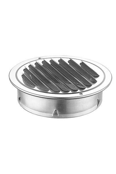 Choice 100mm 70-300mm Round Stainless Steel Air Vent Grille Insect Protection Home Exterior Wall Ducting Ve