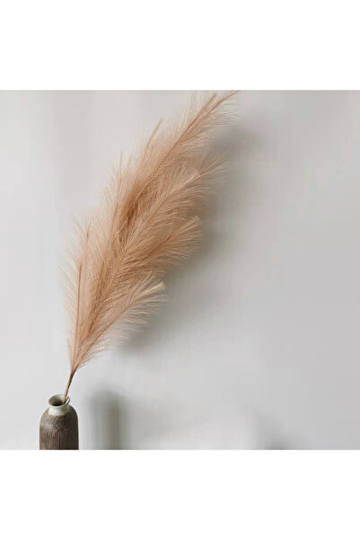 Choice زهور بامباس صناعية زخرفية من بوهو، 9 شوك، 100 سم، 97 سم، بني، تنسيق زه...