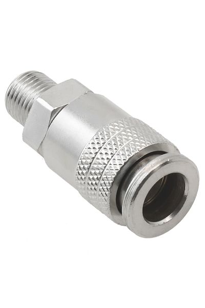 Choice Air Compressor G1/4 Male Thread Pneumatic Fittings Adapter Metal Quick Connector EU Standard For ...