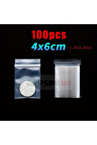 Choice 4x6cm 100pcs Pe Self Sealing Bags Diamond Painting Accessories Plastic Bag Plastic Vacuum Bag Transp