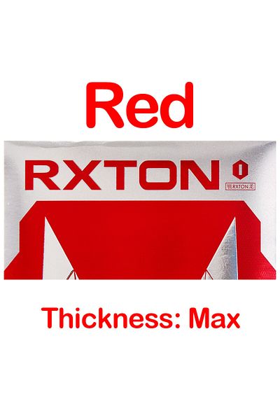 Choice إسفنجة تنس الطاولة Rxton 1 Allround Spin Control من Loki باللون الأحمر الأصلي