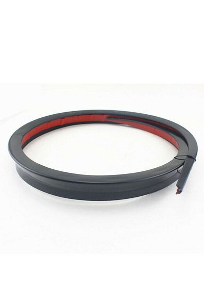 NIGHTKIST Car ABS Universal 1.2M BlackSpoiler Carbon Fiber Accessory Car Spoiler Soft Car Rear Roof Trunk S...