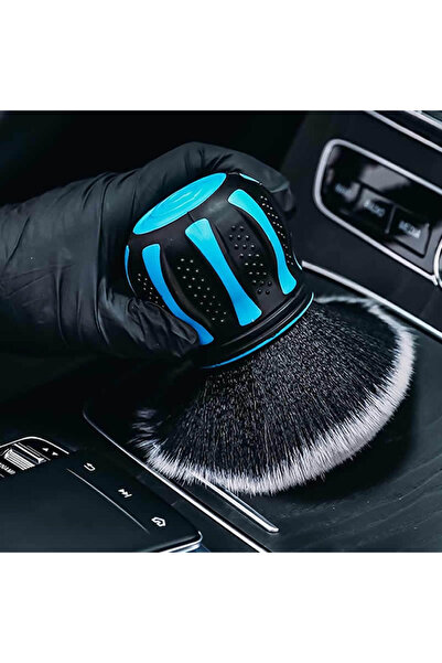 Choice 1 قطعة فرشاة تنظيف وتلميع السيارات الداخلية ذات الشعيرات الناعمة لتنظي...