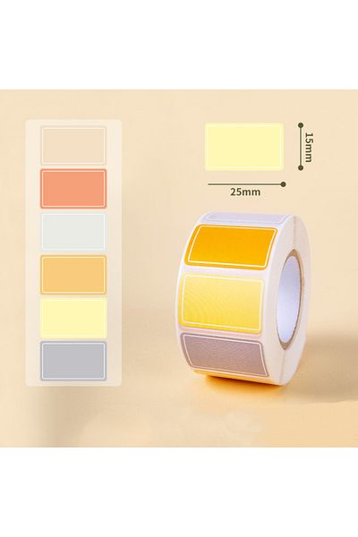 Choice Lightcolor Colorful Label Stickers Waterproof Self-adhesive Logo Handwritten Name Name Stickers Inde