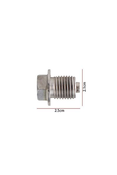 Choice M14x1.5 New Stainless Steel Magnetic Oil Drain Plug M12x1.25 M14x1.5 M16x1.5 M18x1.5 Oil Drain Sump
