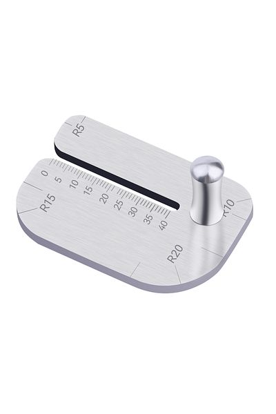 Choice Sliver Koveen Leather Stitching Punch Aid Plate Leather Working Tools For Pull Up Prong Punch Stainl