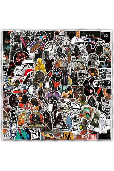 Miniso 10PCS 10/30/50/100pcs Cool Disney Star Wars Graffiti Stickers Cartoon Sticker Phone Water Bottle Lug