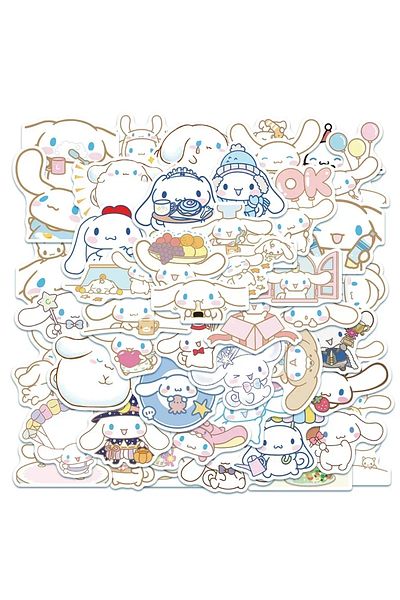 Choice Az175-50pcs Kawaii Cinnamoroll Stickers Pack Cartoon Phone Case Waterproof Anime Stickers Cute Lapto