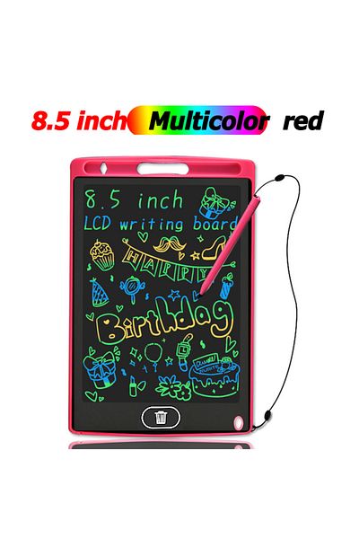 Choice Red 8.5in Color 8.5/ 12 Inch Writing Board Drawing Tablet Lcd Screen Writing Digital Graphic Tablets