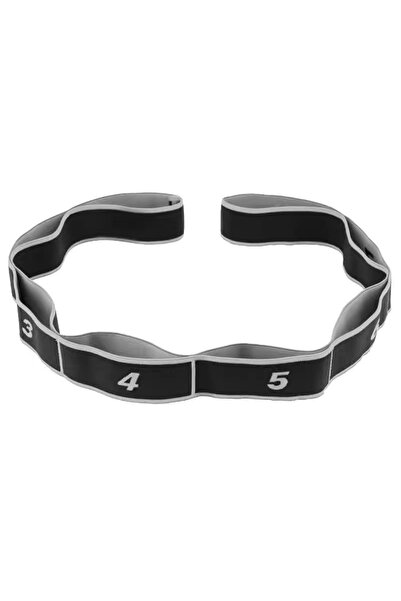 Choice أشرطة مقاومة للتمدد باليوغا باللون الرمادي، حزام متعدد الأجزاء عالي ال...