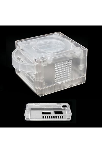 Choice غلاف بديل شفاف لجهاز Gamecube Ngc Trn Wh من Bitfunx Ngc لغطاء Gamecube Ngc Gc Game Co