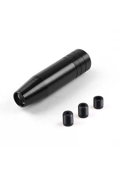 Choice Black 13cm Aluminum Gear Shift Knob Racing Car Universal Manual Transmission Shifter Lever Knob With
