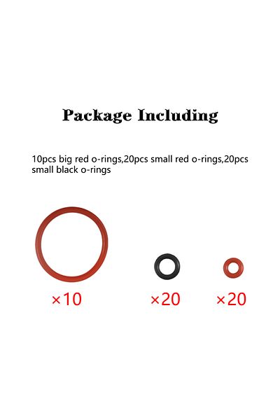 Choice 50pcs Per Pack 50pcs Silicone O-ring Seals Maintenance Set Compatible With Jura C D E F S X Ena Giga