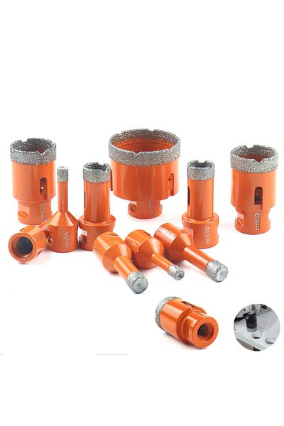 onmaiwei 6mm Diamond Brazed Core Dry Drill Bit 1pc 6-100mm For Porcelain Tiles Marble Glass Granite Hole Cup