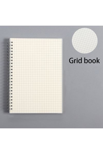 Choice A5 Grid A5/b5 Notebook Spiral Book Coil Planner Lined Blank Grid Paper Journal Diary Sketchbook For
