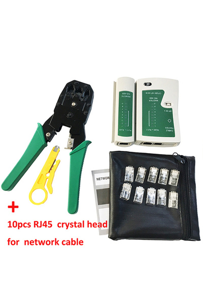 Choice1 كماشة وجهاز اختبار مشابك كابلات الشبكة كماشة تجريد كماشة العقص/مقص كا...