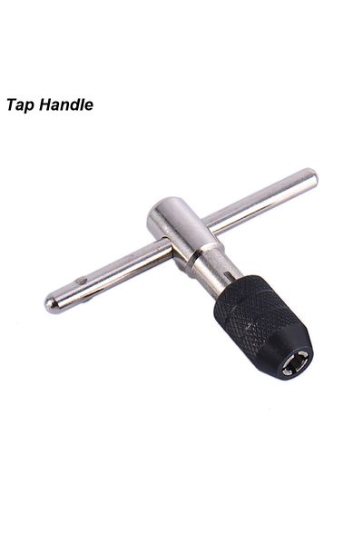atooltour Tap Wrench Handle Portable T Tap Wrench Handle Machinist Repair Drill Bit Machine Screw Thread Metri