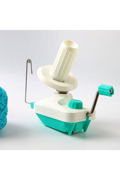 Choice Green Hand Operated Yarn Winder Fiber Wool Manual Handheld Winder Machine String Ball Portable For D