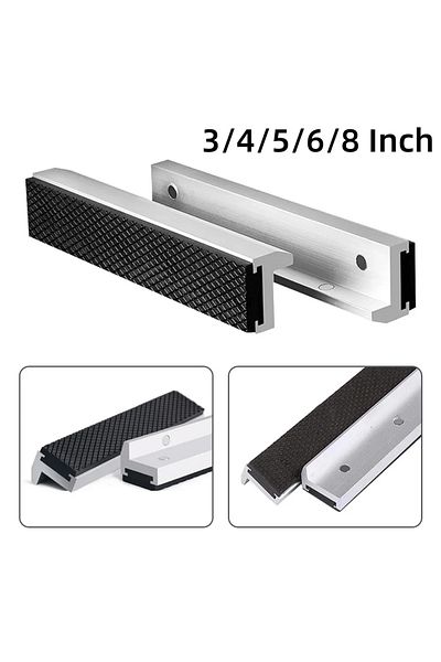 Choice 5inch - 125mm 2pcs Vise Jaws With Strong Magnetic Universal Soft Vice Jaws Pads Covers Multi-purpose
