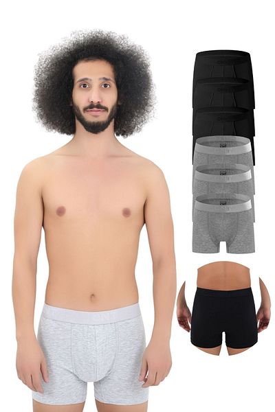 CNT Ανδρικό Boxer Lycra Premium Πακέτο 6 τεμαχίων