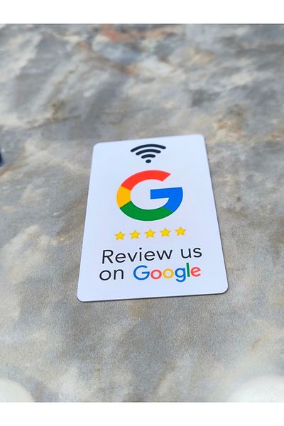 Choice White-d 13.56mhz Programmable Google Review Card Nfc Station Table Nfc Google Reviews Display Bendin