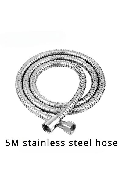 Choice 5m 2m-5m 304 Stainless Steel Shower Hose High Quality Faucet Hose Flexible Shower Hose Thick Silicon