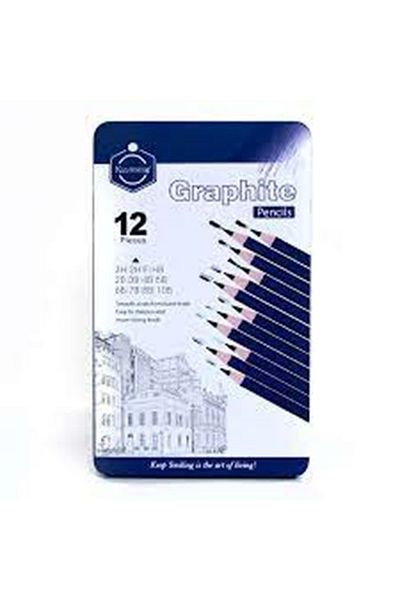 Keep Smiling G069 Graduated Set of 12 Pencils - 3H-10B