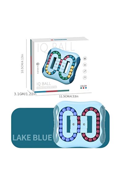 Choice لعبة فاصوليا سحرية دوارة بلون سماوي، ألعاب ألغاز للأطفال والكبار، مونت...