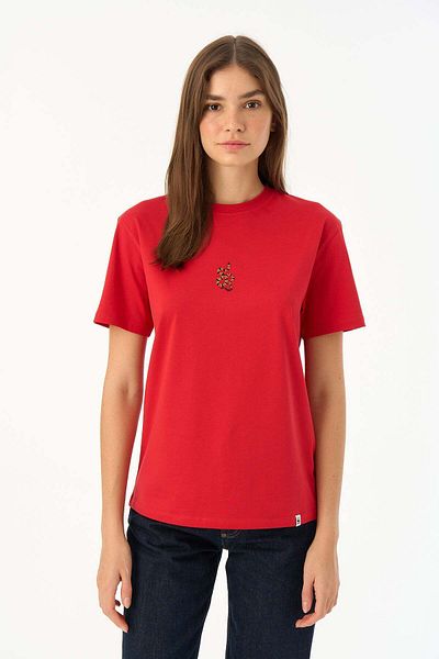 WWF Market Coral Snake Light Weight T-Shirt - Red