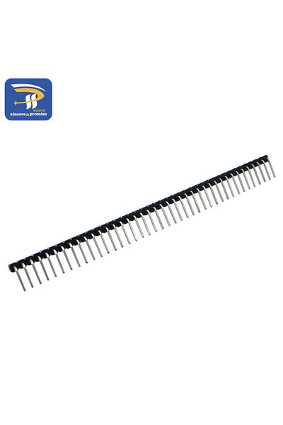 Choice 10pcs/lot 2.54mm 1*40p 90 Degree Right Angle Single Row Male R/a 40 Pin Header Positive Pcb Board...