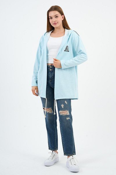 ALEXANDERGARDI CARDIGAN LUNG CU DETALIU UMAR CU GUSĂ (B22-30305)