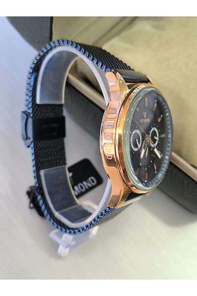 Raymond Mesh Steel Cord Men's Wristwatch