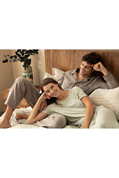 Chakra Lısa Pijama Takımı YEŞİL