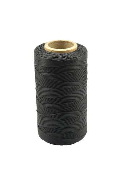 Choice Black 260 M Nylon Leather Sewing Waxed Thread, Practical Long Stitching Thread, For Leather Craft Di