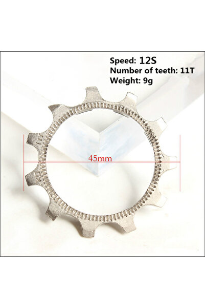 Choice كاسيت دراجة جبلية عالي الجودة 12S 11T دولاب الموازنة ترس مسنن 12 سرعة ...