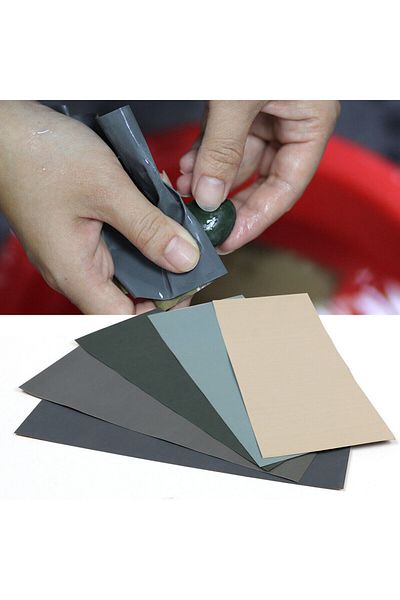 NEWONE 5Pcs Sandpaper 2000 2500 3000 5000 7000 Mixed Grits Sand Paper Water/Dry Sanding Paper Abrasive Tool