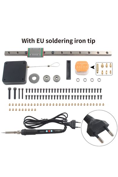 Choice 1set-eu Plug Heat Set Insert Press Tool Stealth Press Kit Soldering Iron Tip Thread Insert Nut Embed