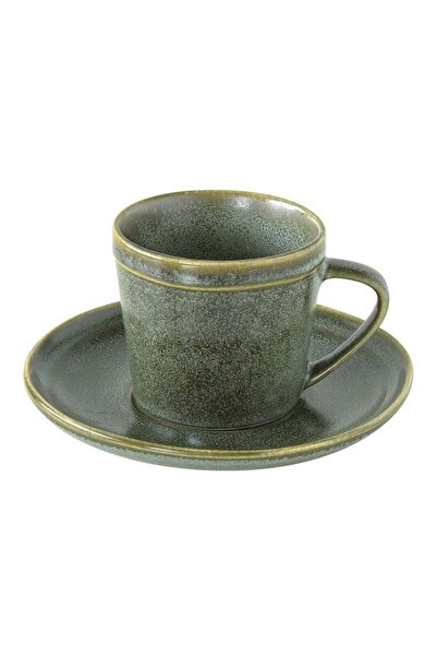 EasyLife Essential Chipping Scratches Resistant Tea Cup and Saucer Set 225ml