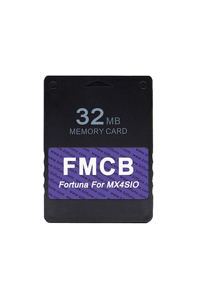 Choice بطاقة ذاكرة Bitfunx Fortuna Free McBoot OPL لجهاز PS2 MX4SIO SIO2SD محول SD لجهاز PS2 Slim Game Co...