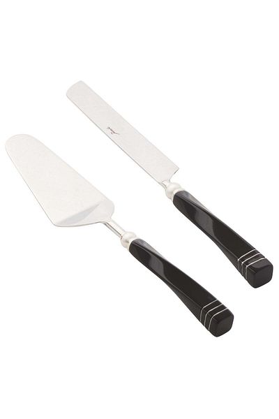 Jumbo Set de servire pentru tort Nero din 2 piese