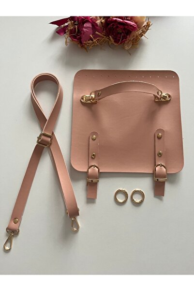 zg hobi aksesuar مجموعة غطاء وحزام حقيبة محبوكة